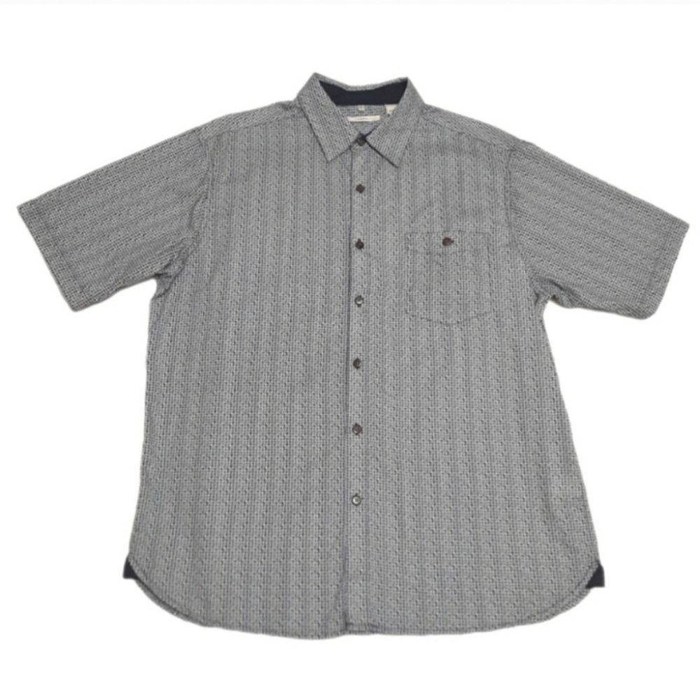 Moda Button Up Shirt Mens Large - Picture 3 of 12